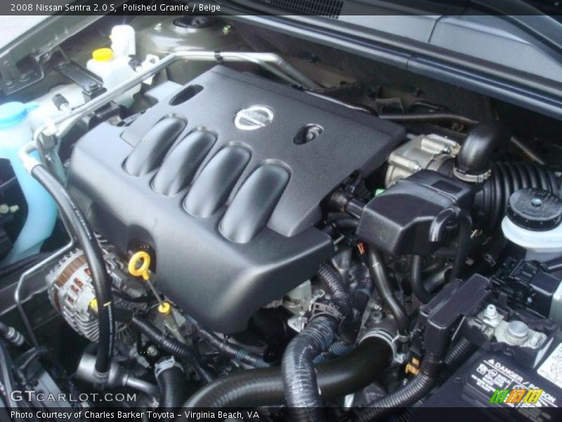 Polished Granite / Beige 2008 Nissan Sentra 2.0 S