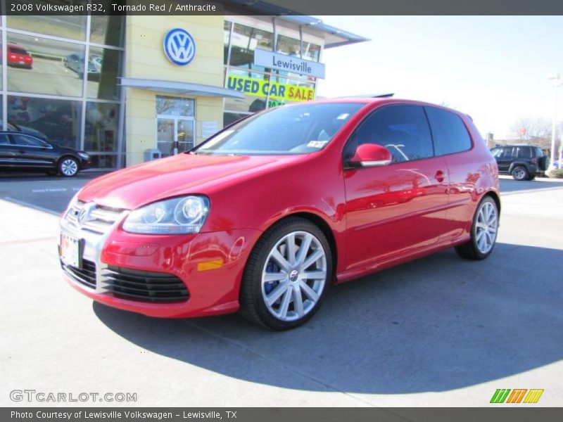 Tornado Red / Anthracite 2008 Volkswagen R32