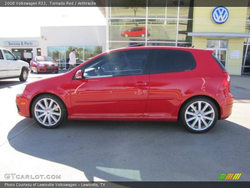 Tornado Red / Anthracite 2008 Volkswagen R32