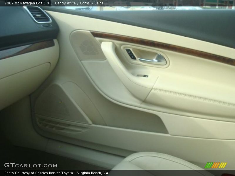 Candy White / Cornsilk Beige 2007 Volkswagen Eos 2.0T