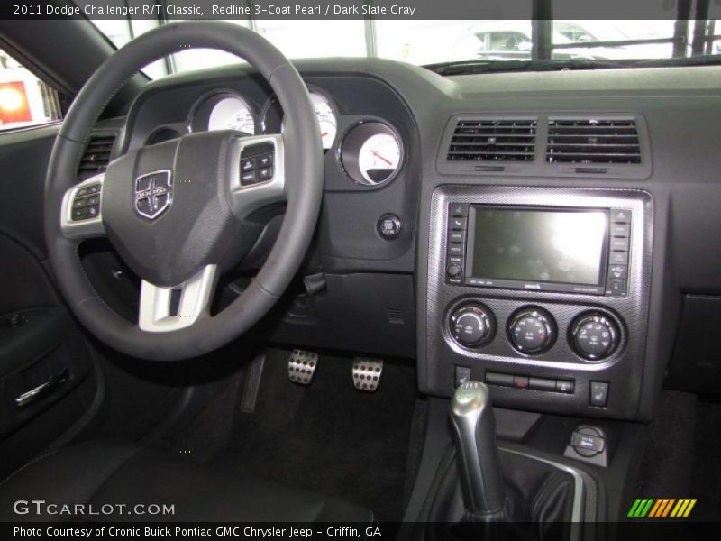 Dashboard of 2011 Challenger R/T Classic