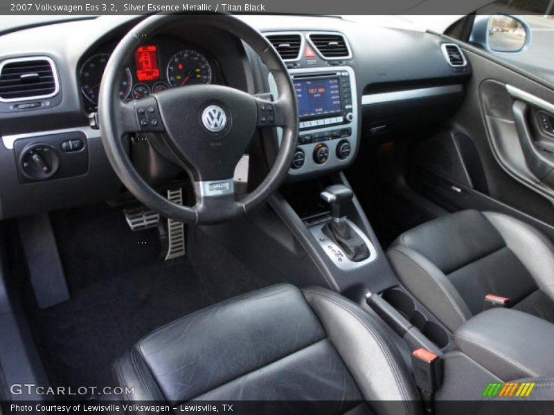 Titan Black Interior - 2007 Eos 3.2 