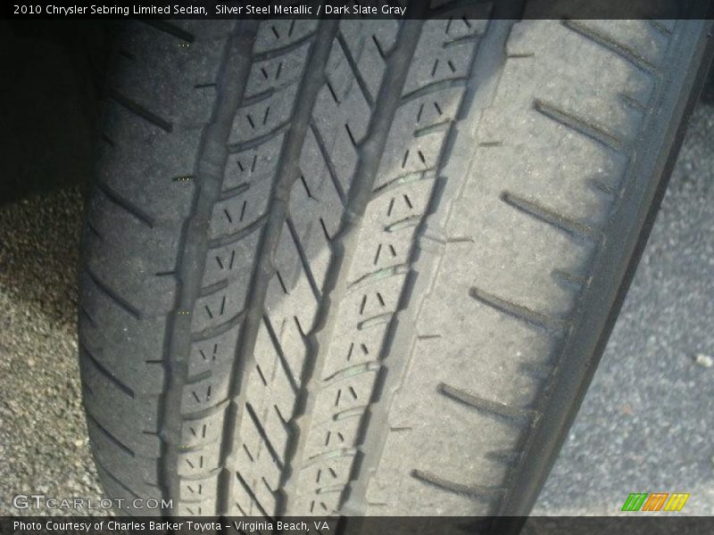 Silver Steel Metallic / Dark Slate Gray 2010 Chrysler Sebring Limited Sedan