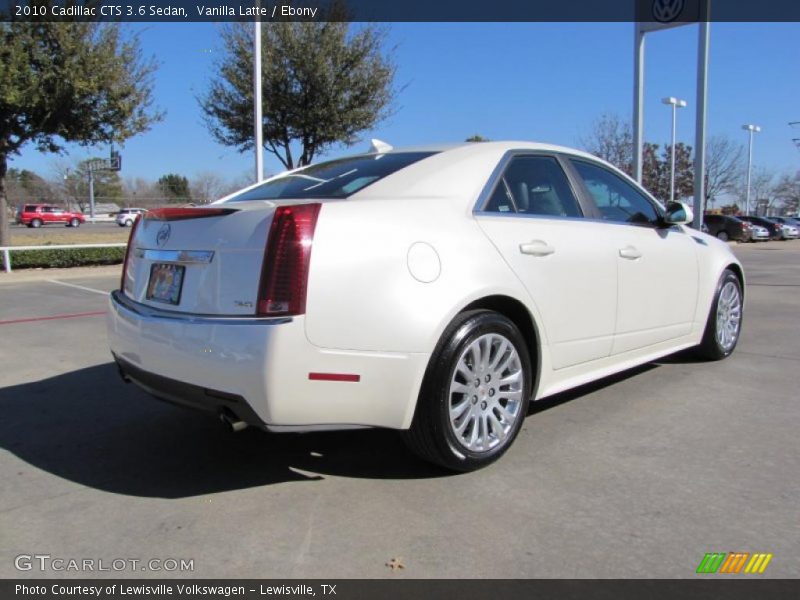 Vanilla Latte / Ebony 2010 Cadillac CTS 3.6 Sedan