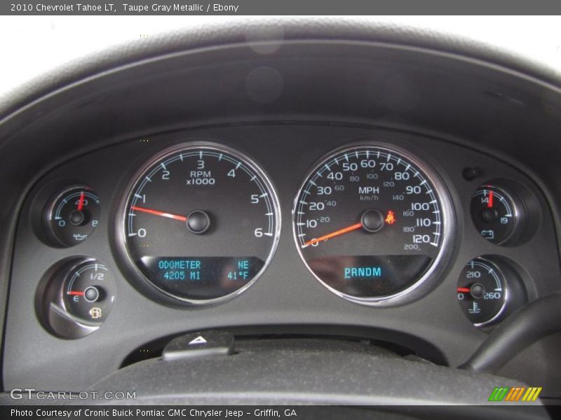 Taupe Gray Metallic / Ebony 2010 Chevrolet Tahoe LT