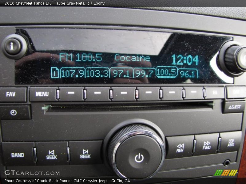 Taupe Gray Metallic / Ebony 2010 Chevrolet Tahoe LT