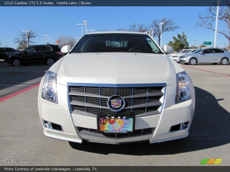 Vanilla Latte / Ebony 2010 Cadillac CTS 3.6 Sedan