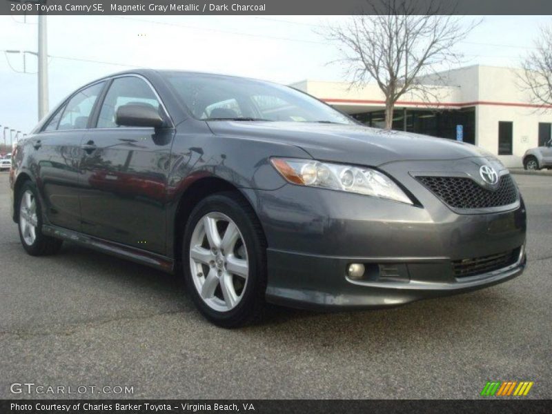 Magnetic Gray Metallic / Dark Charcoal 2008 Toyota Camry SE