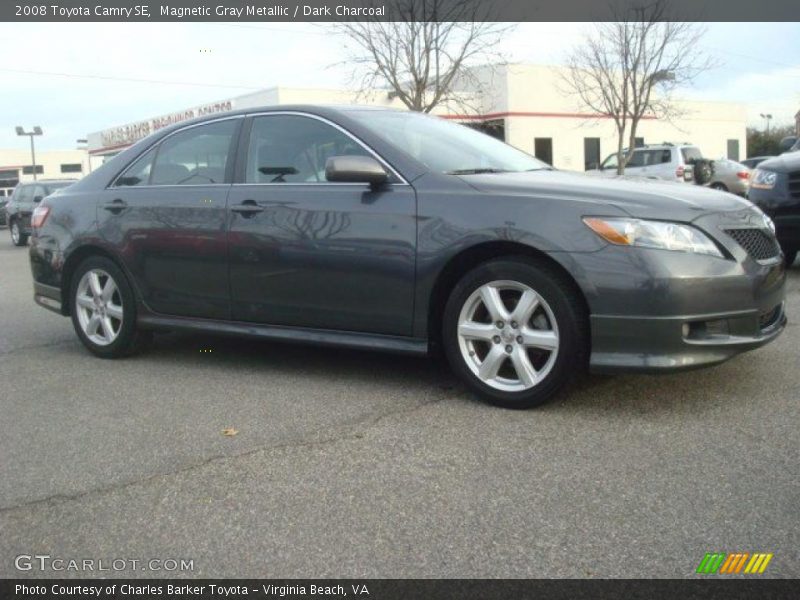 Magnetic Gray Metallic / Dark Charcoal 2008 Toyota Camry SE