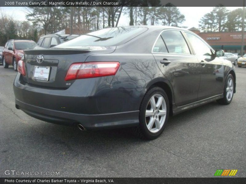 Magnetic Gray Metallic / Dark Charcoal 2008 Toyota Camry SE