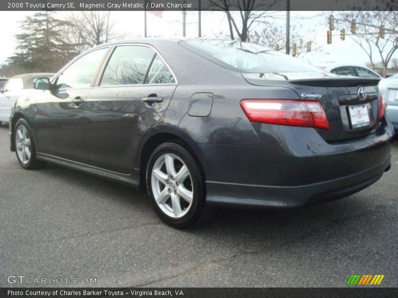Magnetic Gray Metallic / Dark Charcoal 2008 Toyota Camry SE