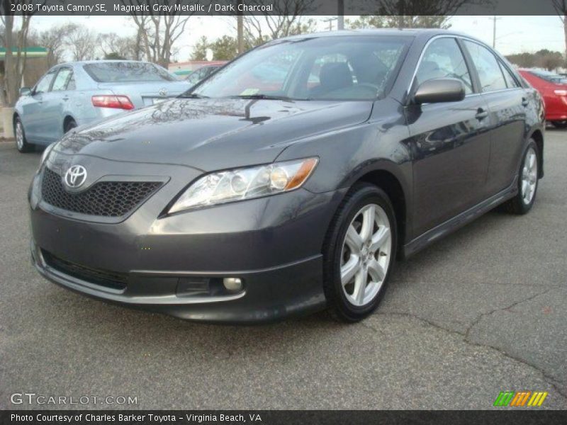 Magnetic Gray Metallic / Dark Charcoal 2008 Toyota Camry SE