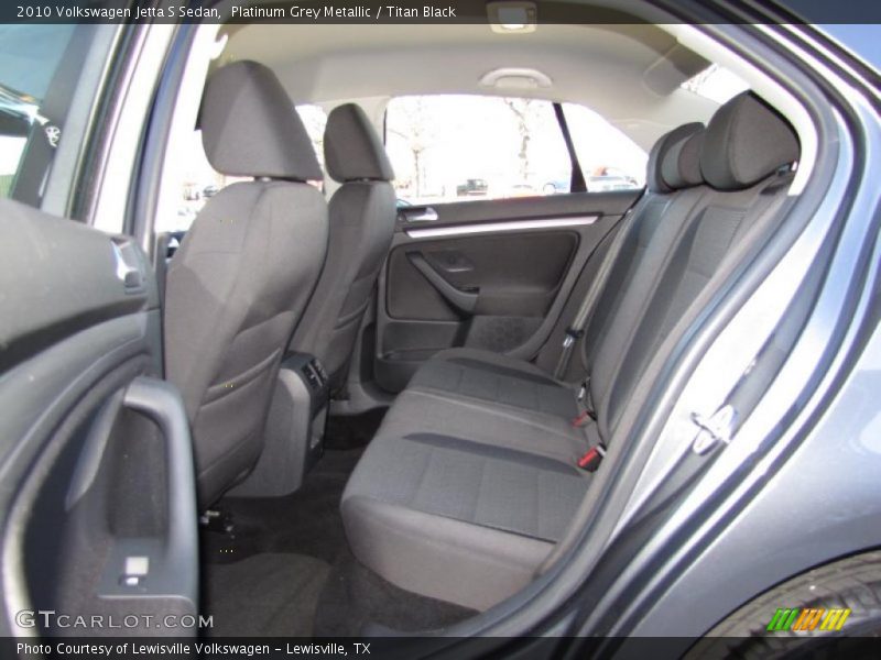Platinum Grey Metallic / Titan Black 2010 Volkswagen Jetta S Sedan