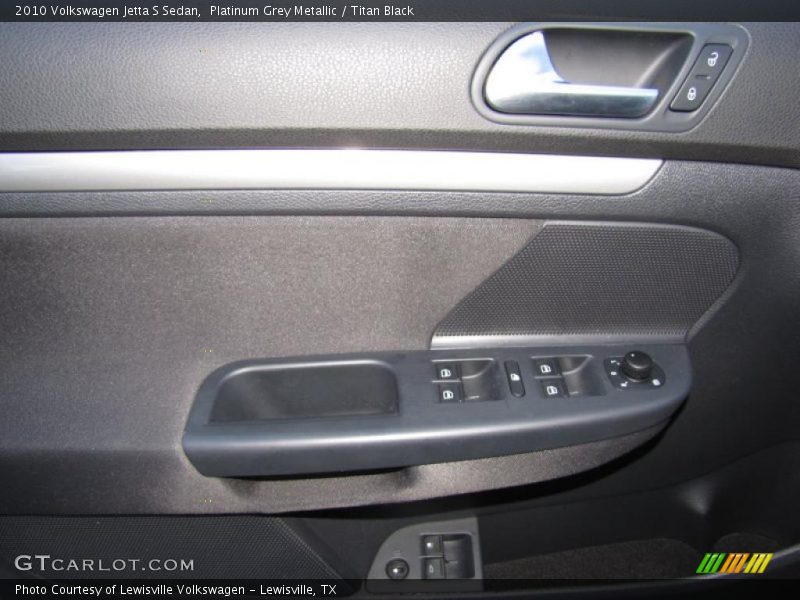 Platinum Grey Metallic / Titan Black 2010 Volkswagen Jetta S Sedan