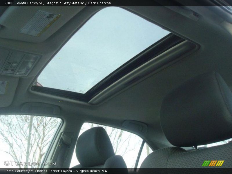 Magnetic Gray Metallic / Dark Charcoal 2008 Toyota Camry SE