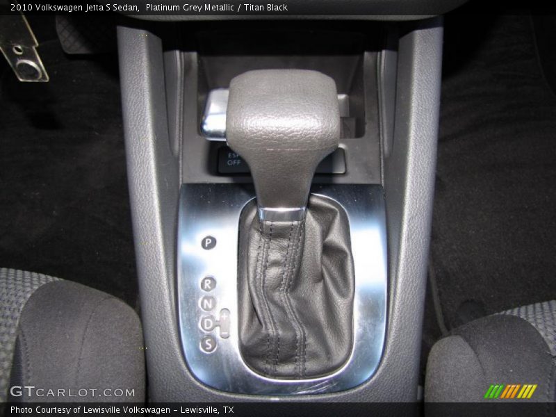  2010 Jetta S Sedan 6 Speed Tiptronic Automatic Shifter