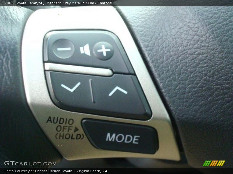 Magnetic Gray Metallic / Dark Charcoal 2008 Toyota Camry SE