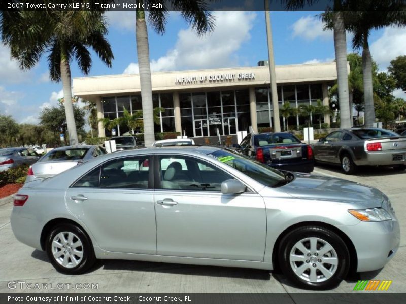 Titanium Metallic / Ash 2007 Toyota Camry XLE V6