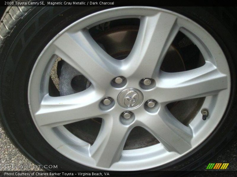 Magnetic Gray Metallic / Dark Charcoal 2008 Toyota Camry SE