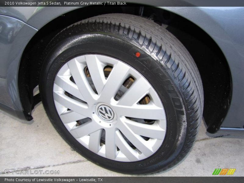 Platinum Grey Metallic / Titan Black 2010 Volkswagen Jetta S Sedan