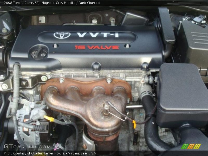 Magnetic Gray Metallic / Dark Charcoal 2008 Toyota Camry SE