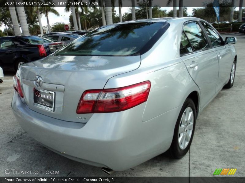 Titanium Metallic / Ash 2007 Toyota Camry XLE V6