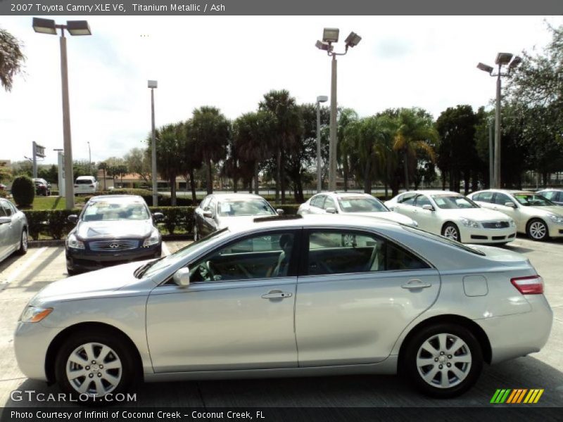 Titanium Metallic / Ash 2007 Toyota Camry XLE V6