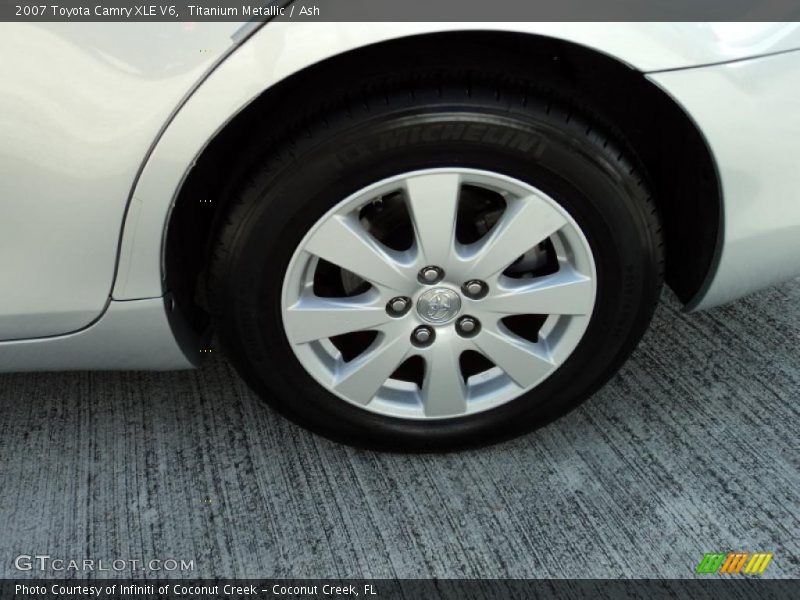 Titanium Metallic / Ash 2007 Toyota Camry XLE V6