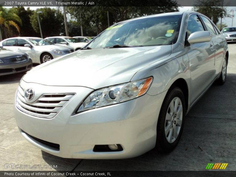 Titanium Metallic / Ash 2007 Toyota Camry XLE V6