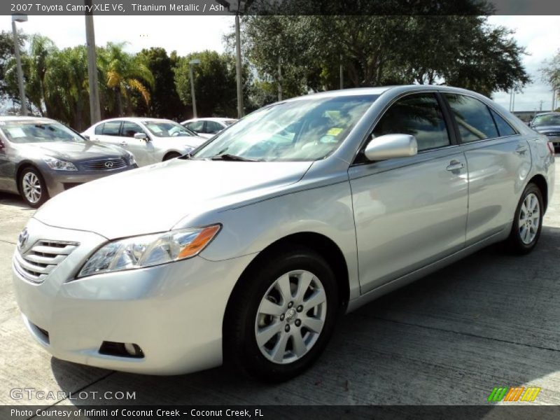 Titanium Metallic / Ash 2007 Toyota Camry XLE V6