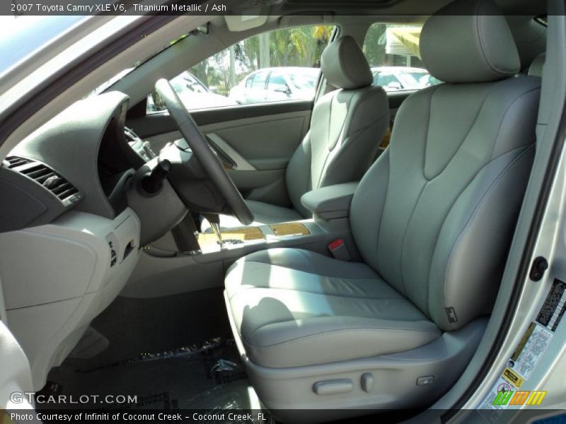 Titanium Metallic / Ash 2007 Toyota Camry XLE V6