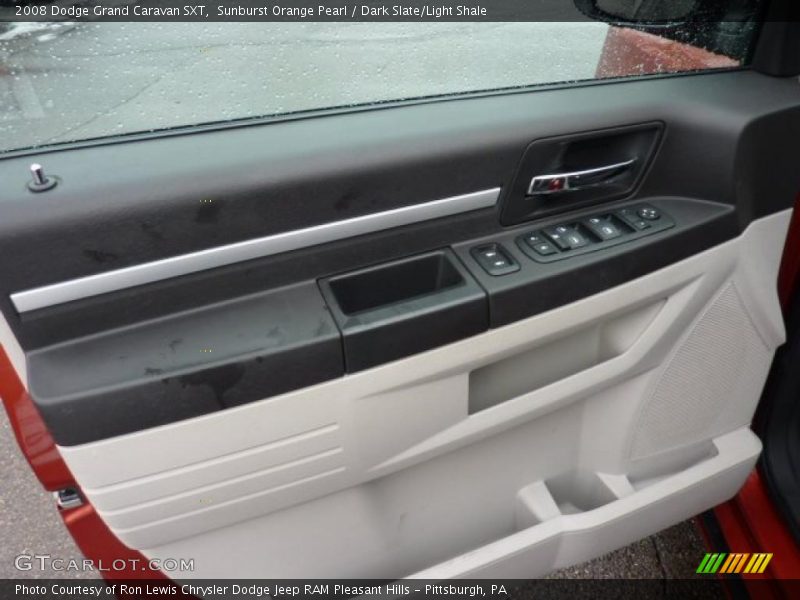 Sunburst Orange Pearl / Dark Slate/Light Shale 2008 Dodge Grand Caravan SXT