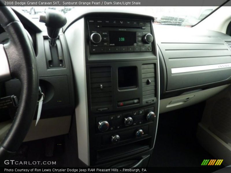 Sunburst Orange Pearl / Dark Slate/Light Shale 2008 Dodge Grand Caravan SXT