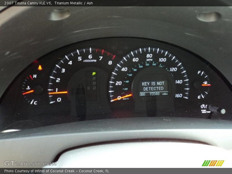 Titanium Metallic / Ash 2007 Toyota Camry XLE V6