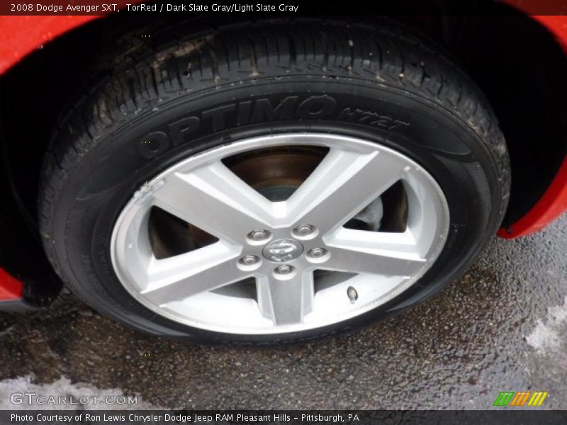 TorRed / Dark Slate Gray/Light Slate Gray 2008 Dodge Avenger SXT