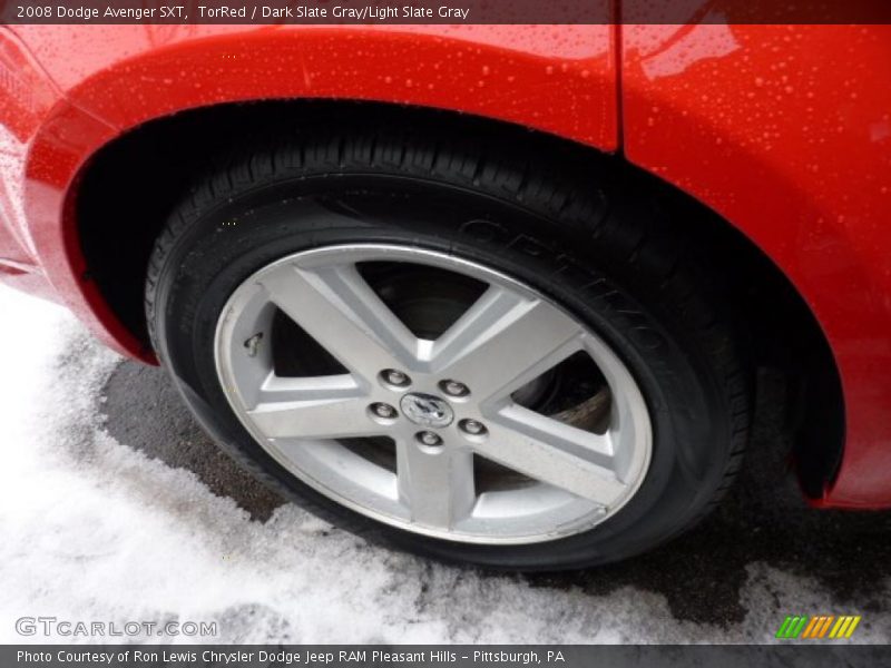 TorRed / Dark Slate Gray/Light Slate Gray 2008 Dodge Avenger SXT