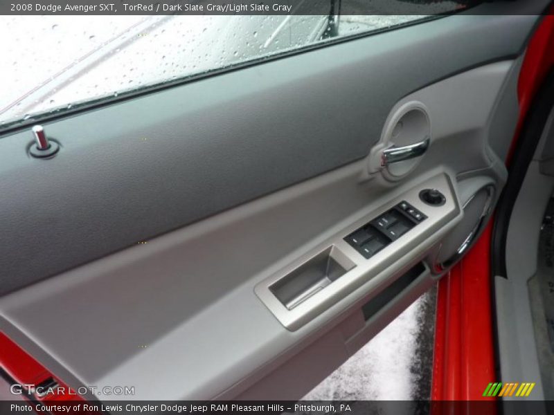 TorRed / Dark Slate Gray/Light Slate Gray 2008 Dodge Avenger SXT