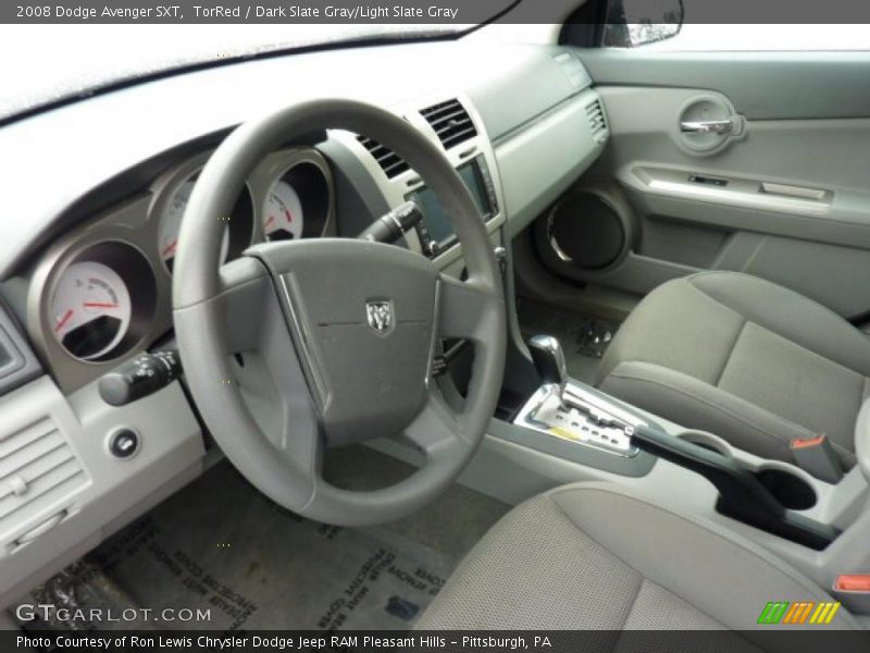 TorRed / Dark Slate Gray/Light Slate Gray 2008 Dodge Avenger SXT