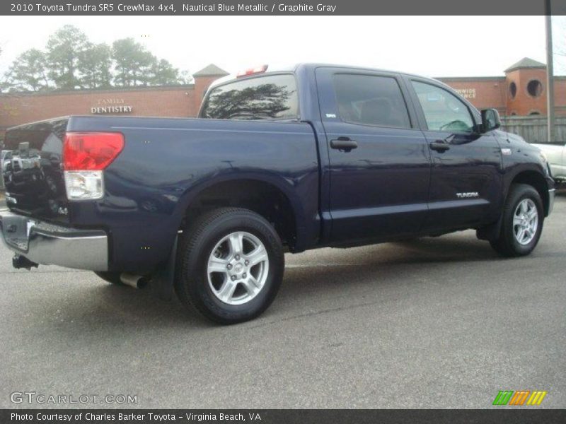 Nautical Blue Metallic / Graphite Gray 2010 Toyota Tundra SR5 CrewMax 4x4