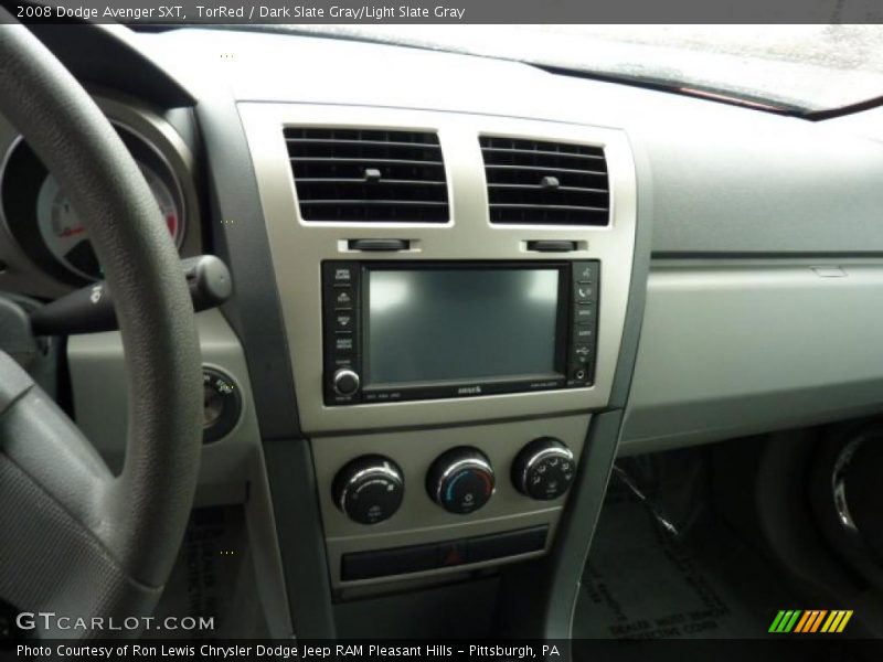 TorRed / Dark Slate Gray/Light Slate Gray 2008 Dodge Avenger SXT