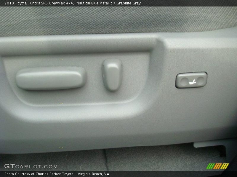 Nautical Blue Metallic / Graphite Gray 2010 Toyota Tundra SR5 CrewMax 4x4