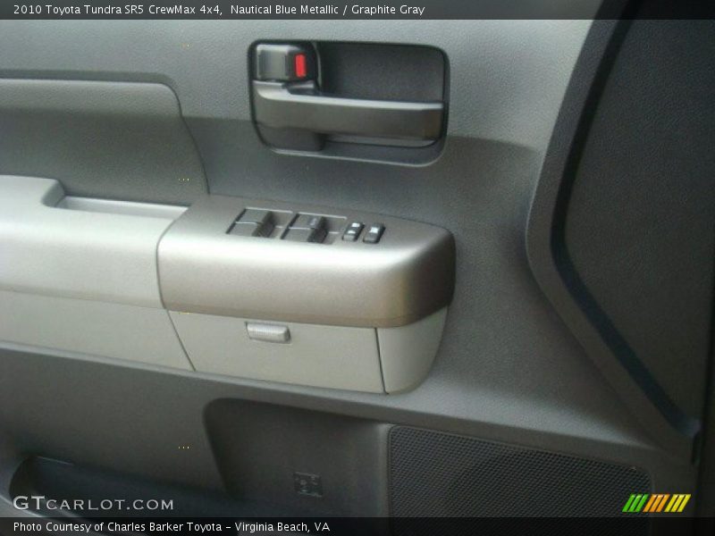 Nautical Blue Metallic / Graphite Gray 2010 Toyota Tundra SR5 CrewMax 4x4