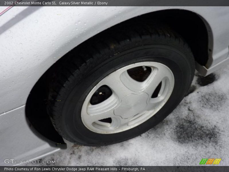 Galaxy Silver Metallic / Ebony 2002 Chevrolet Monte Carlo SS
