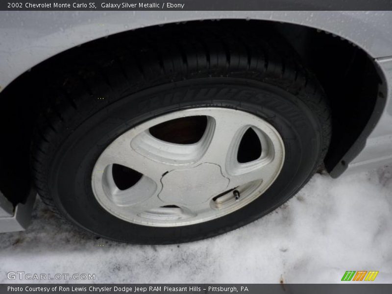 Galaxy Silver Metallic / Ebony 2002 Chevrolet Monte Carlo SS