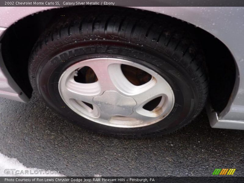 Galaxy Silver Metallic / Ebony 2002 Chevrolet Monte Carlo SS