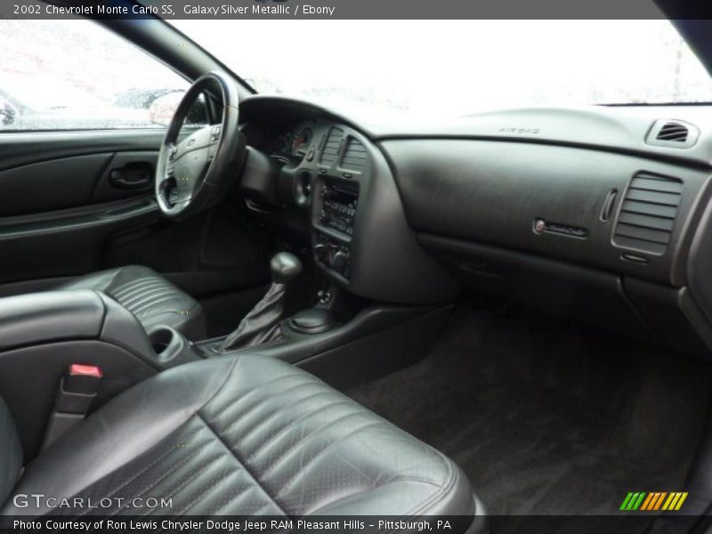 Galaxy Silver Metallic / Ebony 2002 Chevrolet Monte Carlo SS