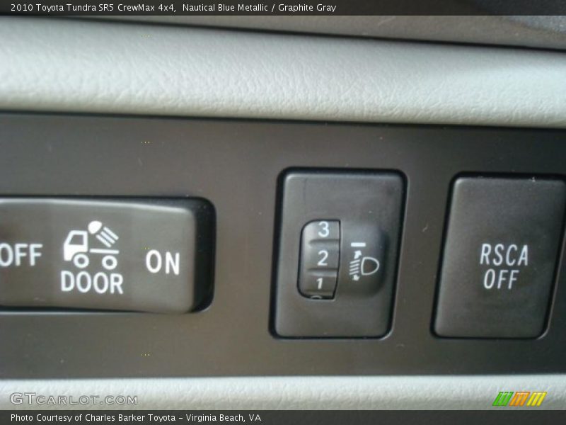 Nautical Blue Metallic / Graphite Gray 2010 Toyota Tundra SR5 CrewMax 4x4