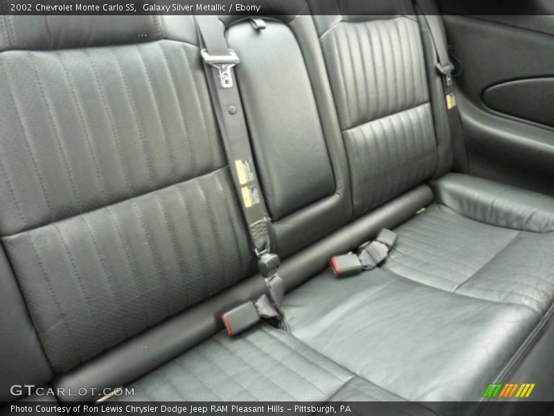 Galaxy Silver Metallic / Ebony 2002 Chevrolet Monte Carlo SS