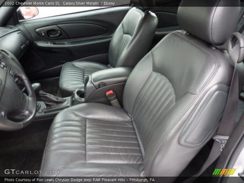 Galaxy Silver Metallic / Ebony 2002 Chevrolet Monte Carlo SS