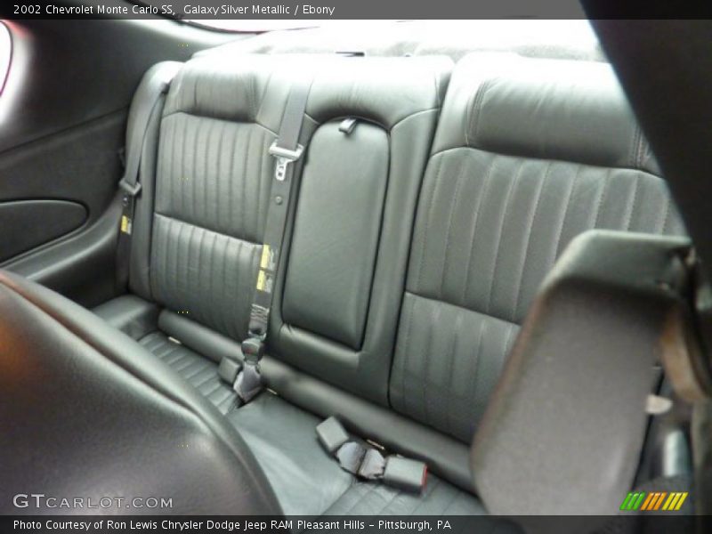 Galaxy Silver Metallic / Ebony 2002 Chevrolet Monte Carlo SS